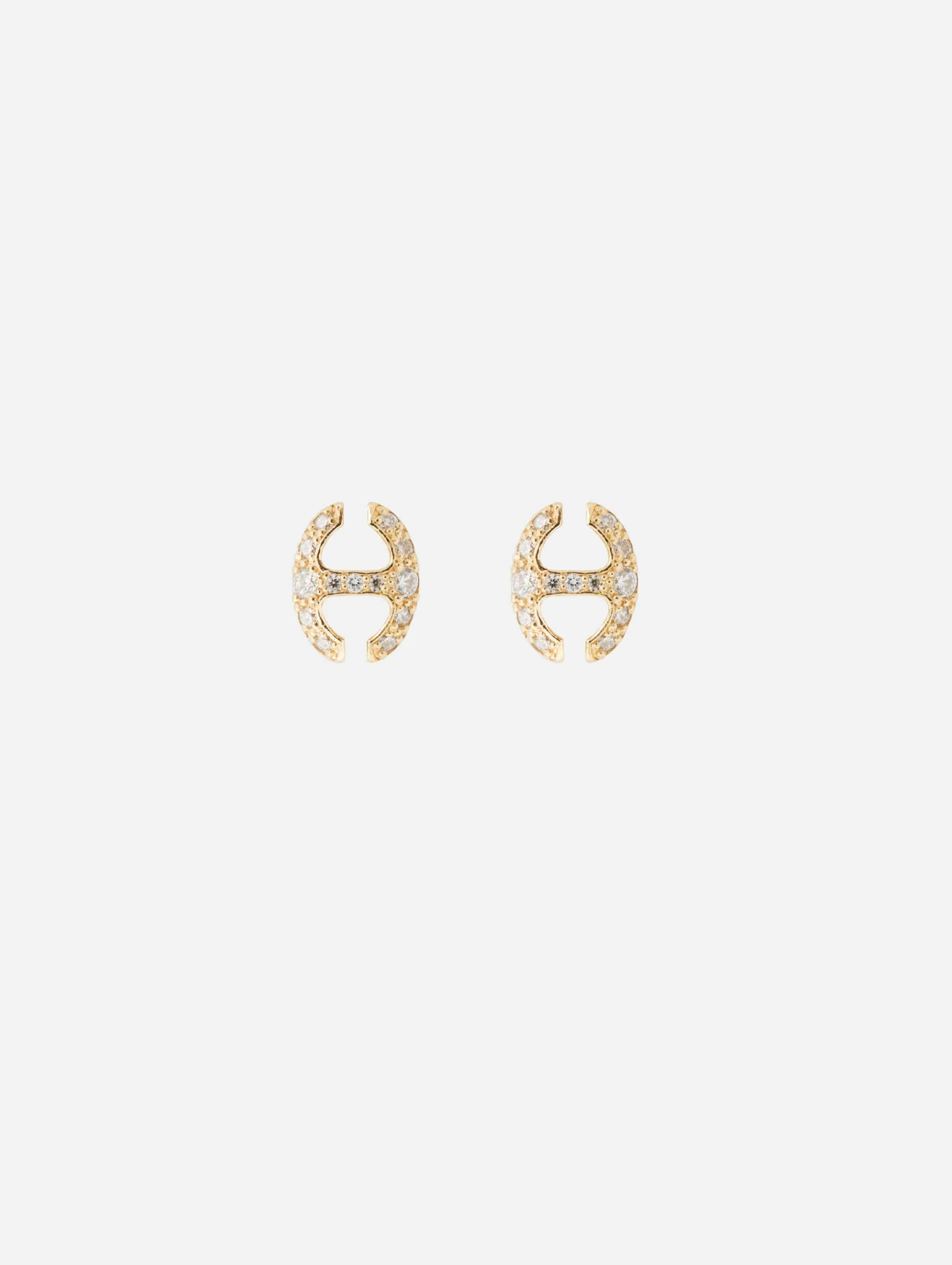 Diamond Link Studs
