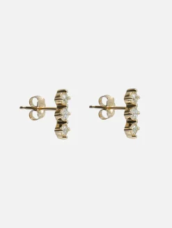 3 Diamond Studs