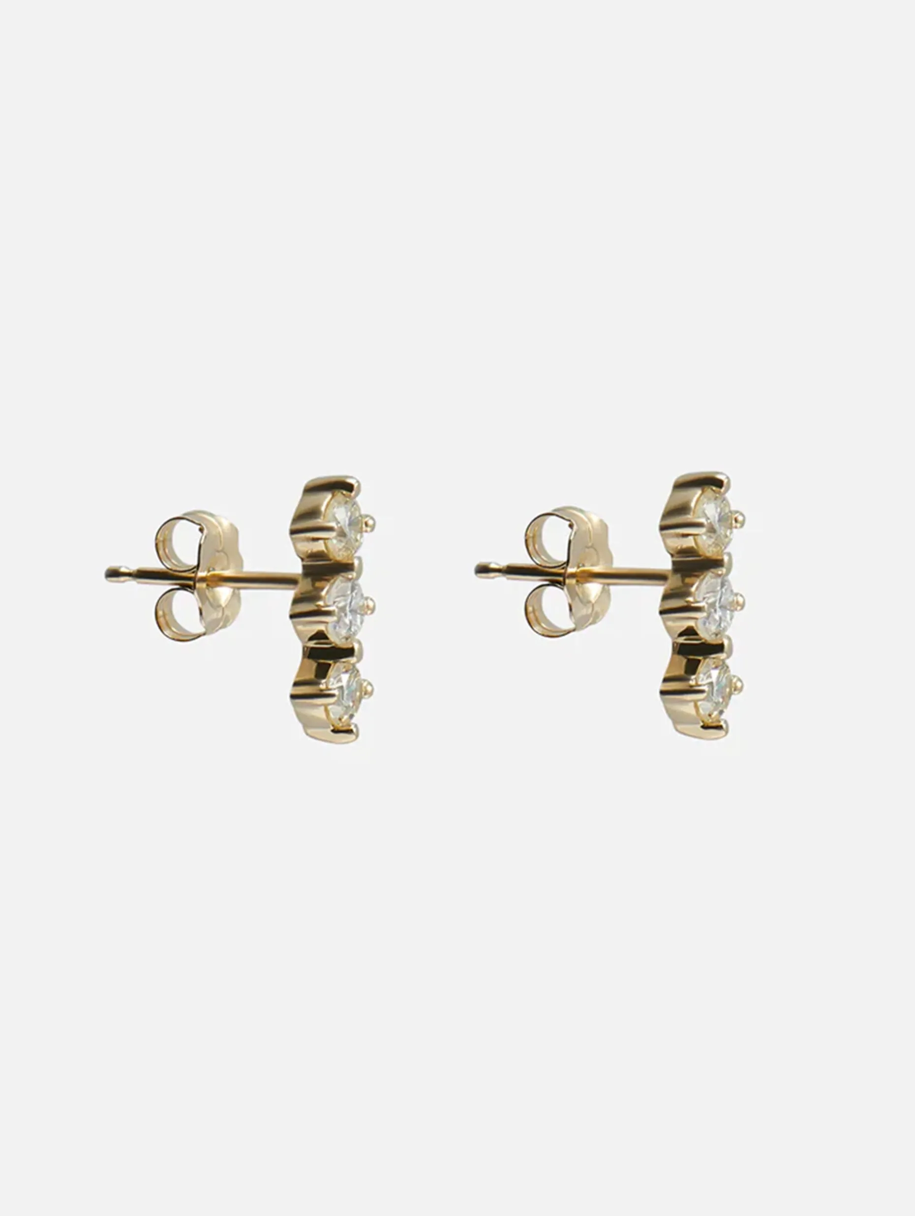3 Diamond Studs