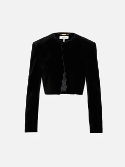 Double Twill Cropped Jacket