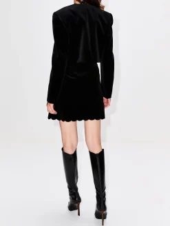 Double Twill Cropped Jacket