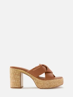 Douglas Cork Platform Sandal 85mm