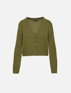 Dove Cropped Cardigan
