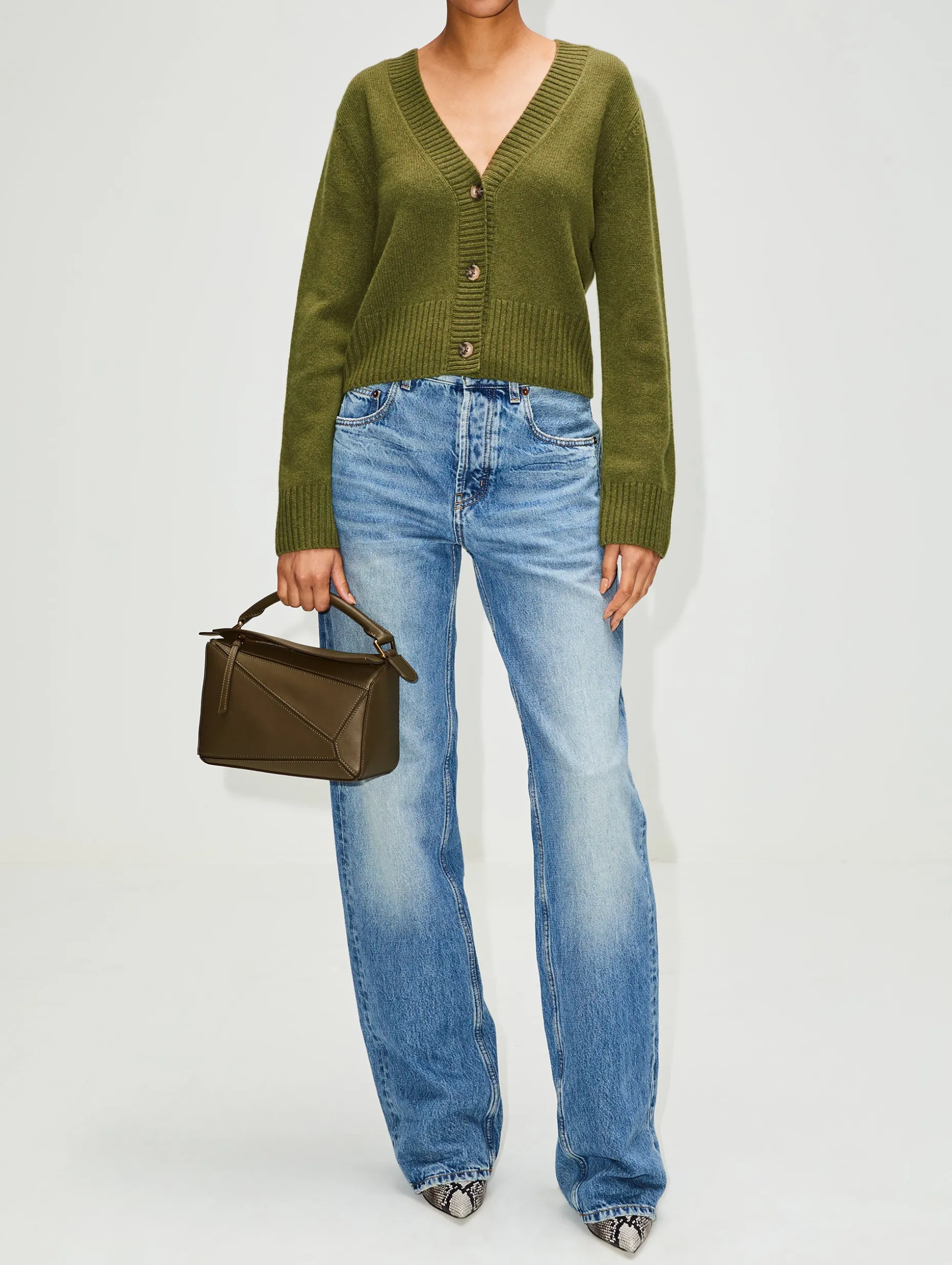 Dove Cropped Cardigan