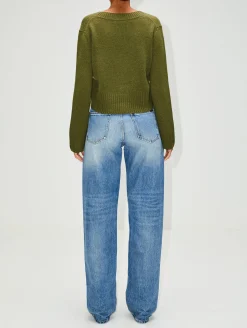 Dove Cropped Cardigan