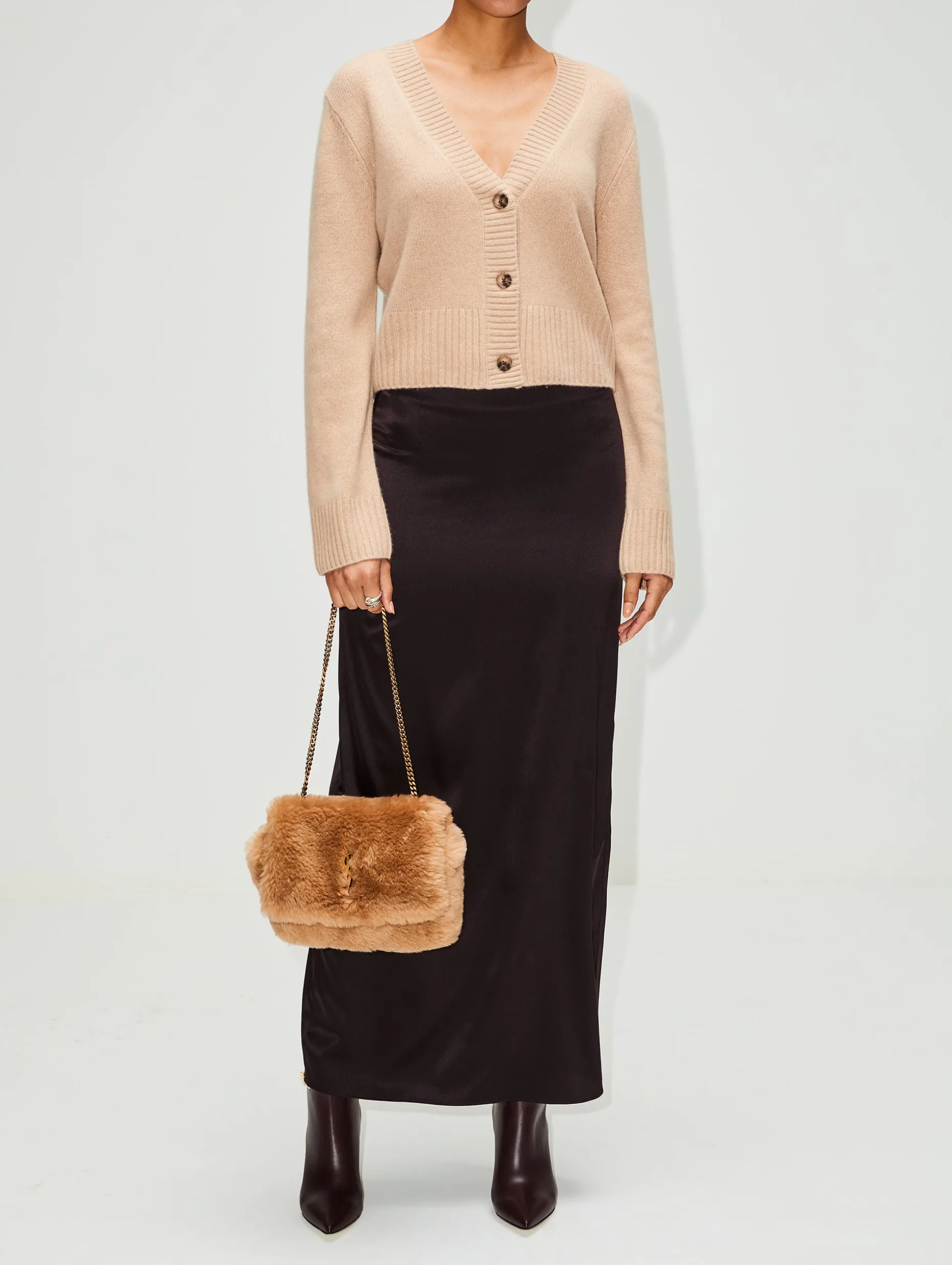 Dove Cropped Cardigan