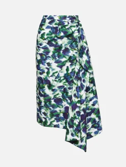 Drape Pencil Skirt