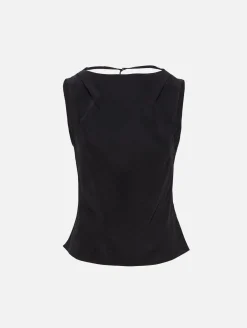 Draped Cowl Top
