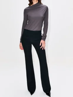 Draped Jersey Top