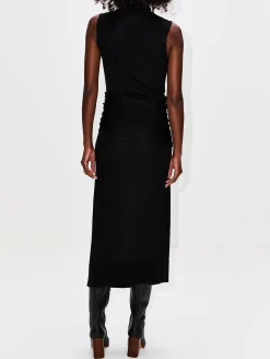 Draped Knit Dress