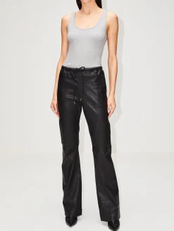 Drawstring Straight Leg