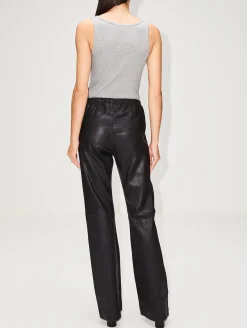 Drawstring Straight Leg