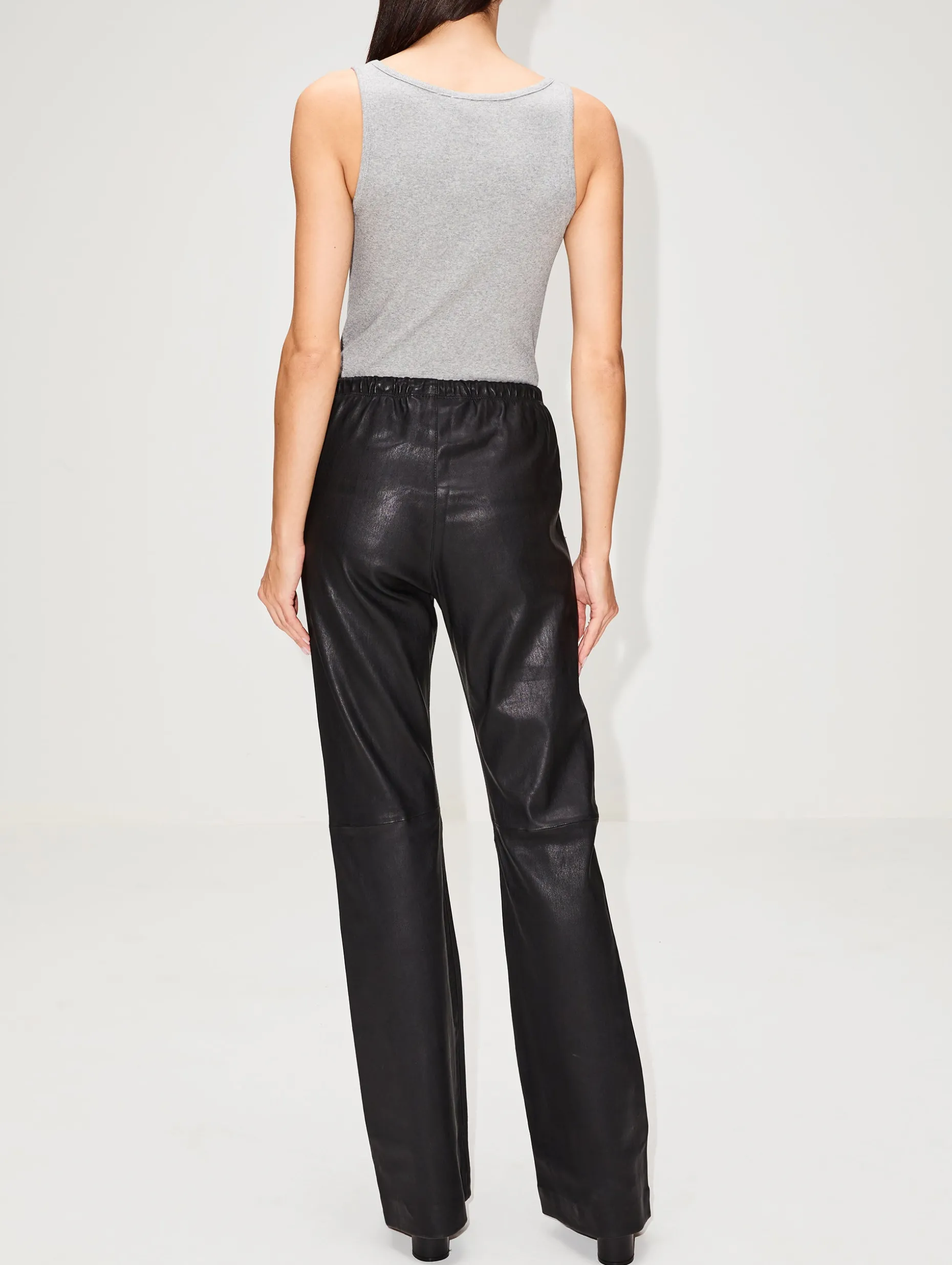 Drawstring Straight Leg