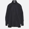 Edie Pleated Oversized Shirt