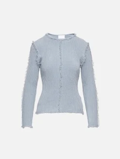 Elemental Frayed Detail Sweater