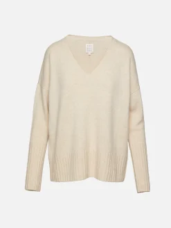 Ella Cashmere V Neck Sweater