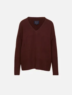 Ella Cashmere V Neck Top