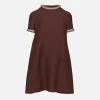 Embroidered Crepe Couture Dress