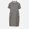 Embroidered Light Tweed Dress