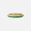 Emerald Eternity Band