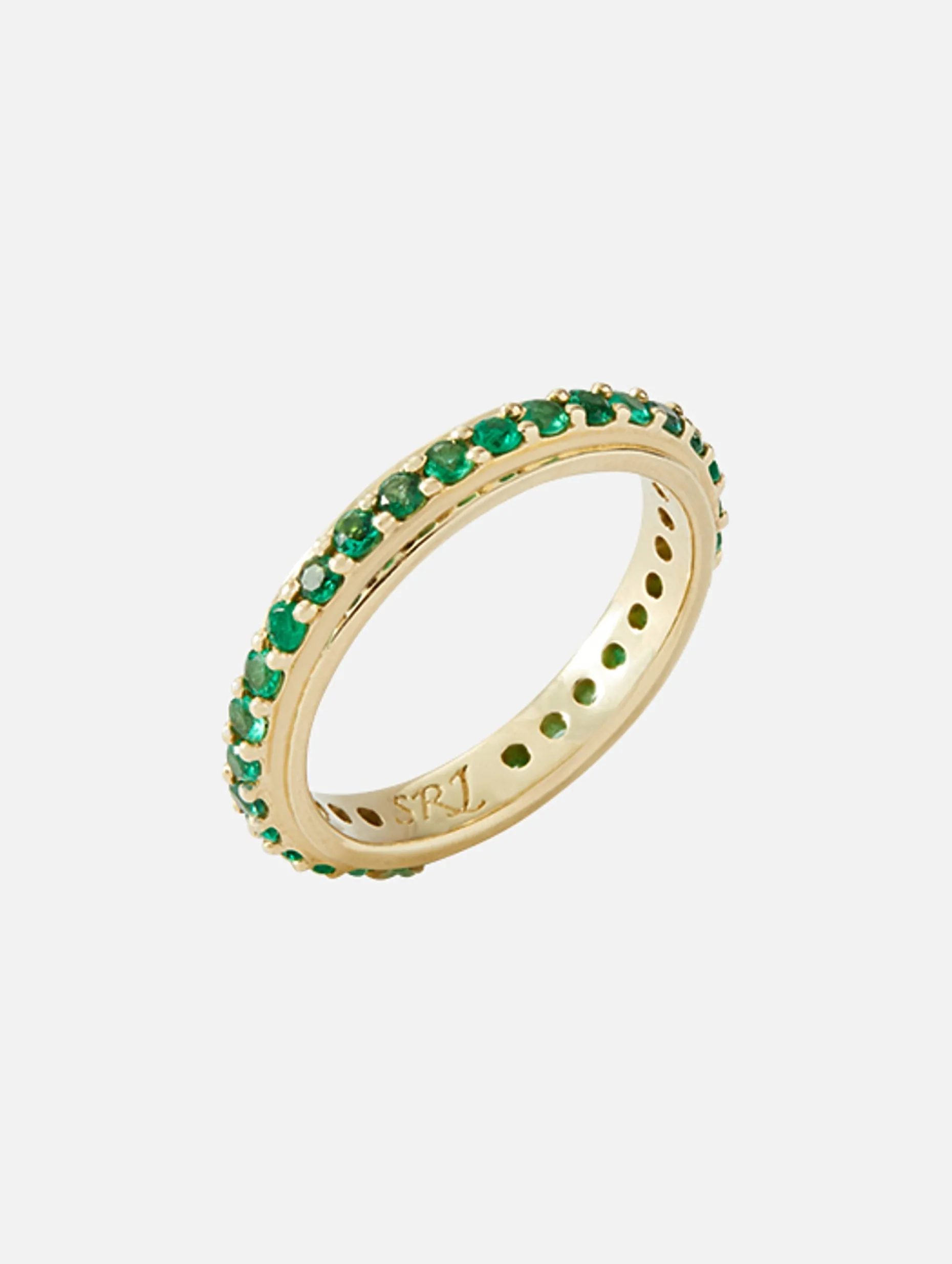 Emerald Eternity Band