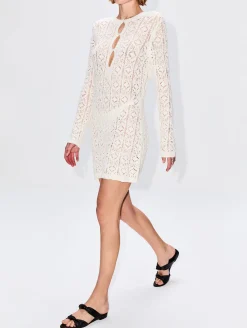 Evan Lace Stitch Dress