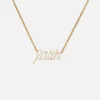 Faith Small La Firma Diamond Necklace