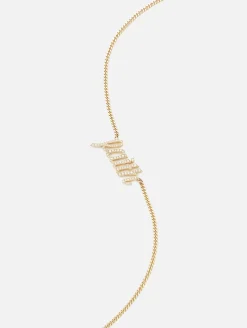 Faith Small La Firma Diamond Necklace