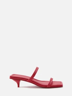 Fine Strap Kitten Heel