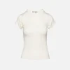 Fitted Crewneck Short Sleeve Tee