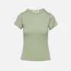 Fitted Crewneck Short Sleeve Tee