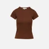 Fitted Crewneck Short Sleeve Tee