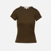 Fitted Crewneck Short Sleeve Tee