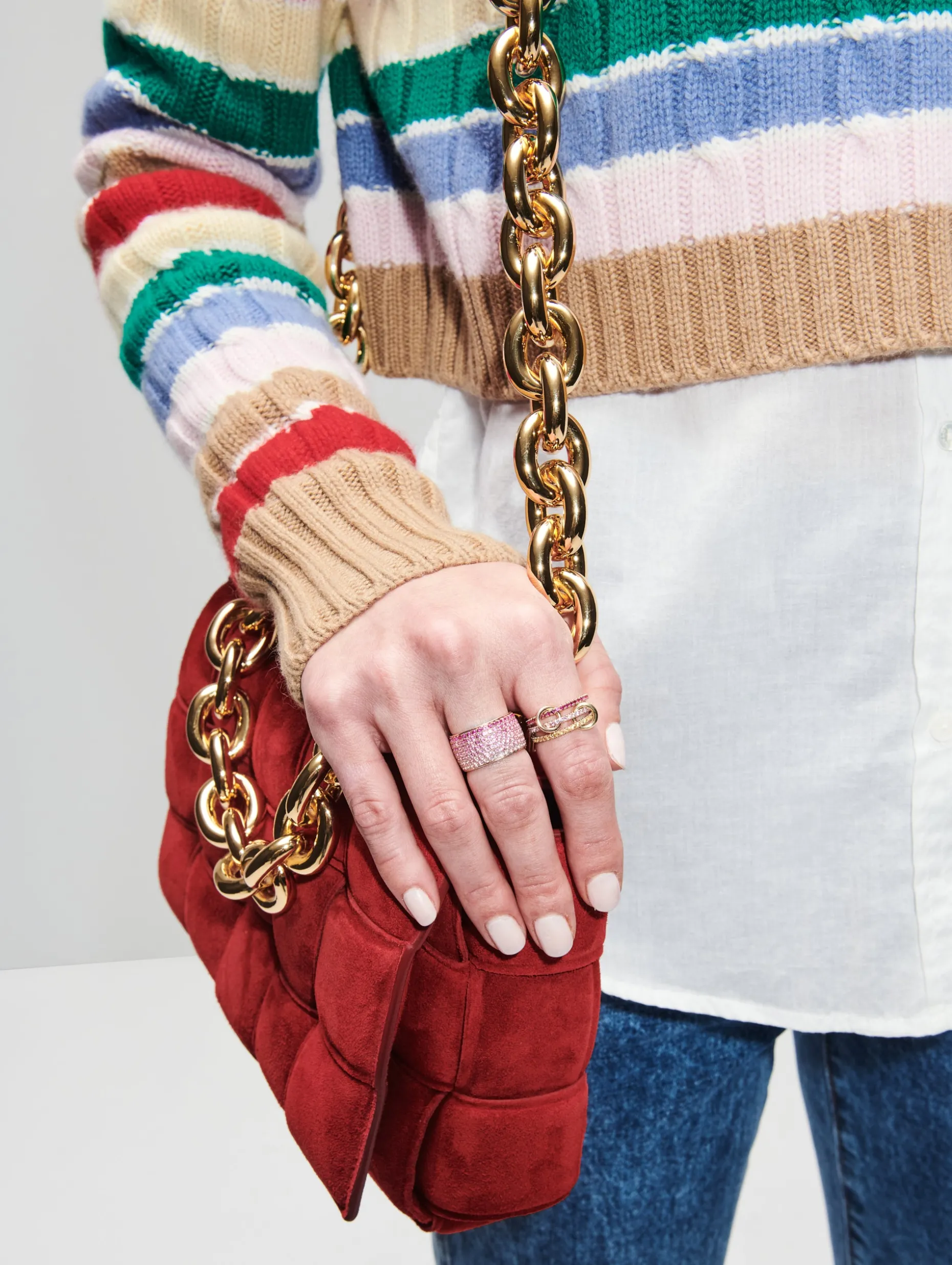 Flamingo Ombre Cigar Ring