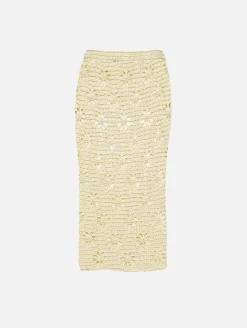 Floral Crochet Skirt