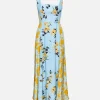 Floral Silk Dress