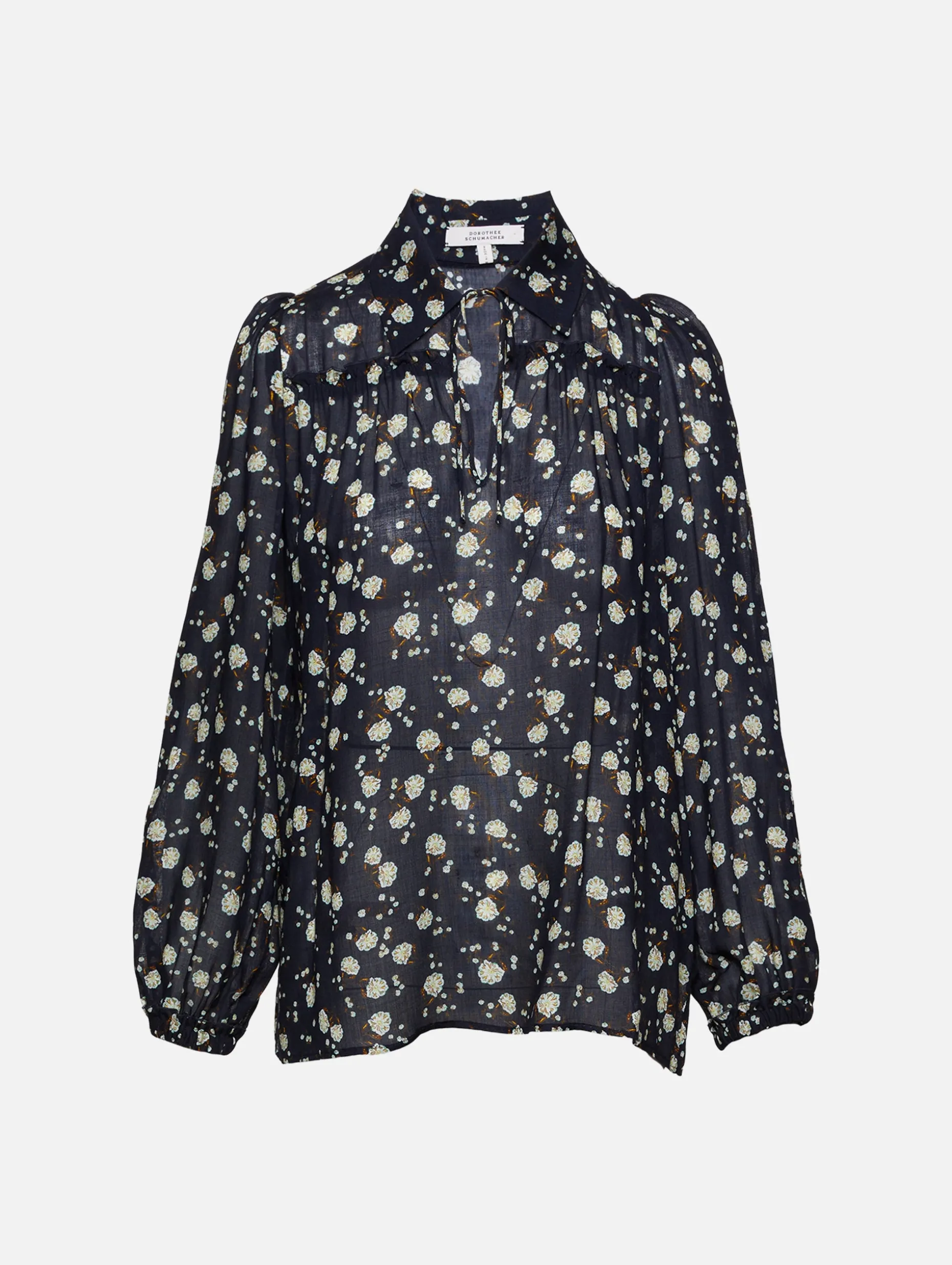 Floral Volumes Blouse