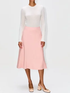 Fluid Midi Circle Skirt