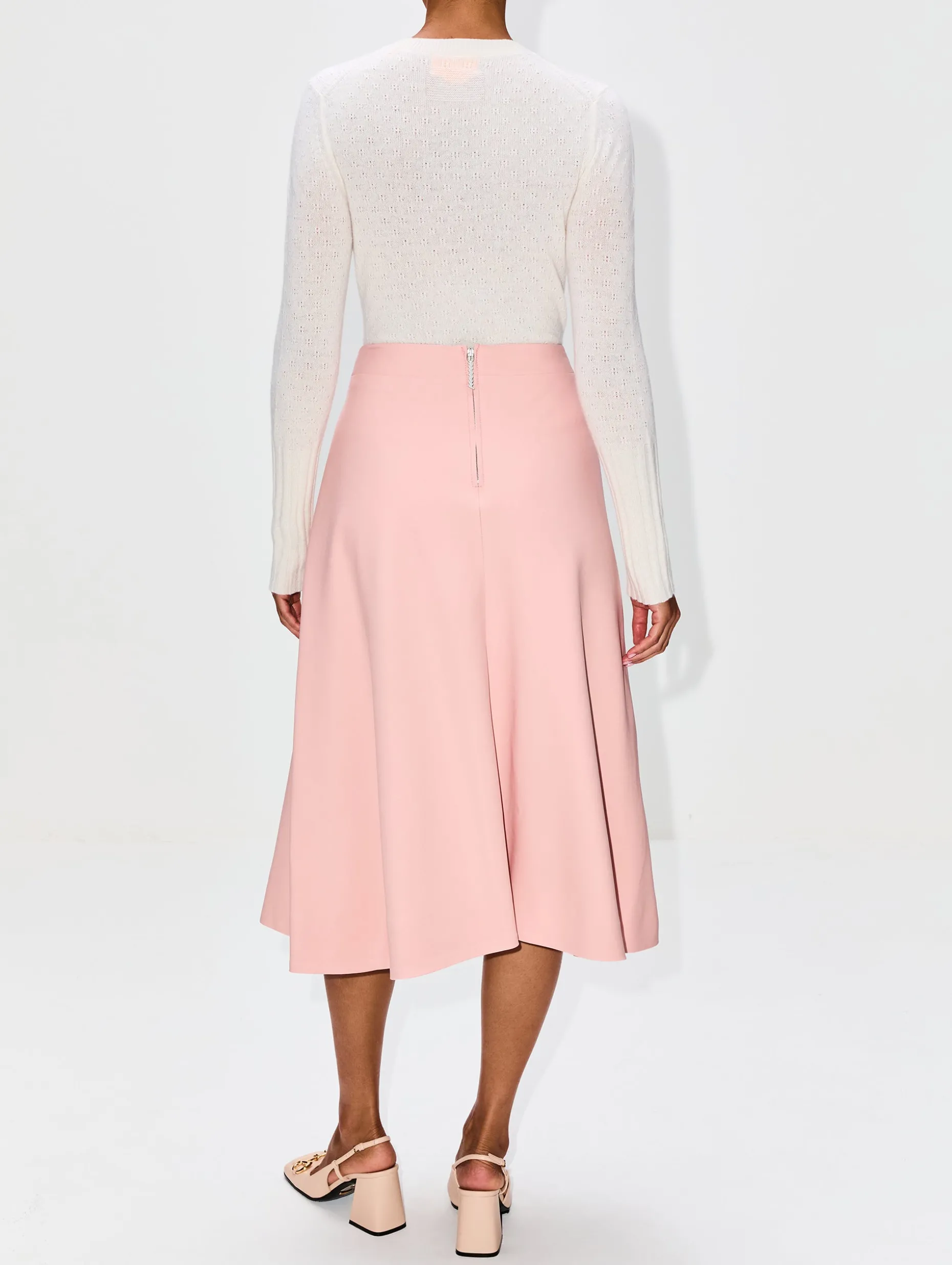 Fluid Midi Circle Skirt
