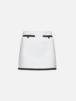 Front Pocket Mini Skirt