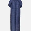 Gathered Yoke Popover Dress