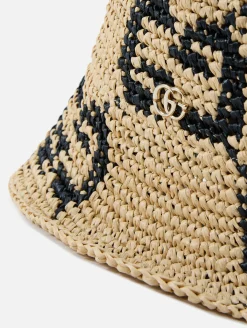 GG Straw Bucket Hat