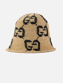 GG Straw Bucket Hat