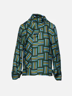 Graphic Drapes Blouse