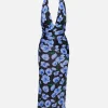Halter Neck Midi Dress