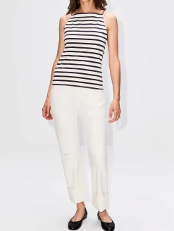 Halter Stripe Tee