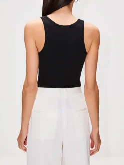 High Neck Fitted Tank