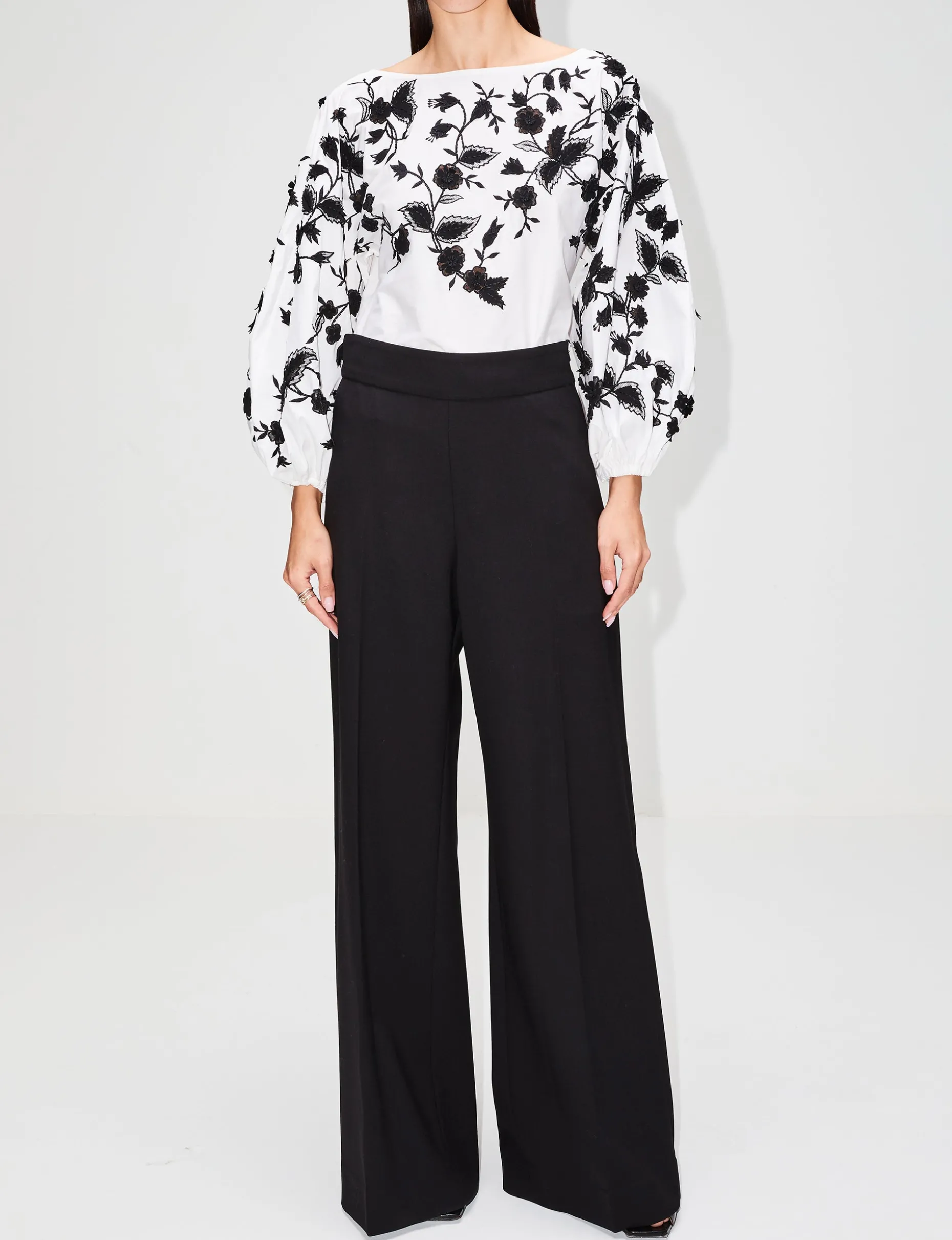 High Waisted Wide Leg Pant