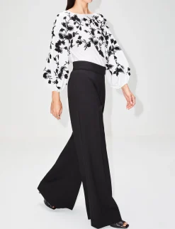 High Waisted Wide Leg Pant