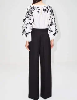 High Waisted Wide Leg Pant